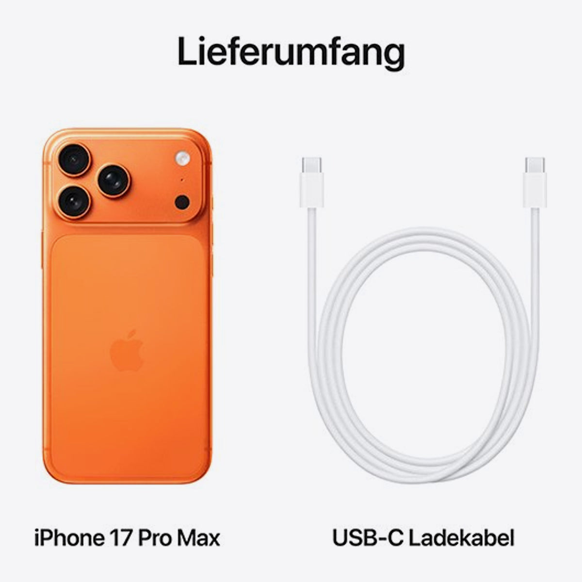 Privatverkauf: iPhone 17 Pro Max (2025), 256 GB, Cosmic Orange – Foto 3
