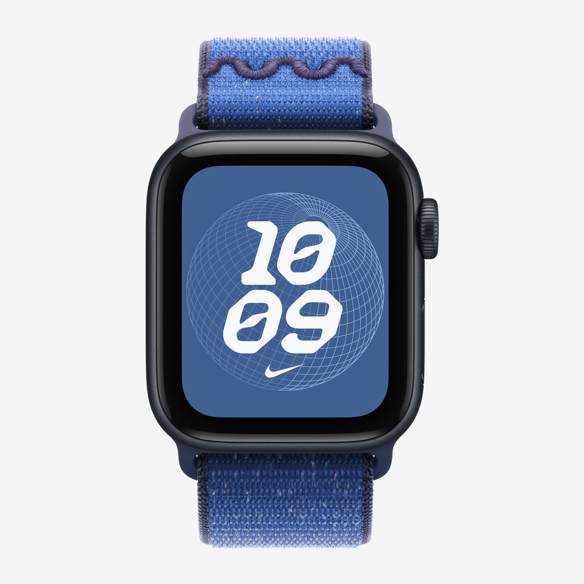 Apple Nike - Loop for Smartwatch - 40mm - 130 - 190mm - blaues Band - for Watch Hermès Series 7, Hermès Series 9, SE 3, Series 10, Series 11, Series 8, Series 9 – View 3