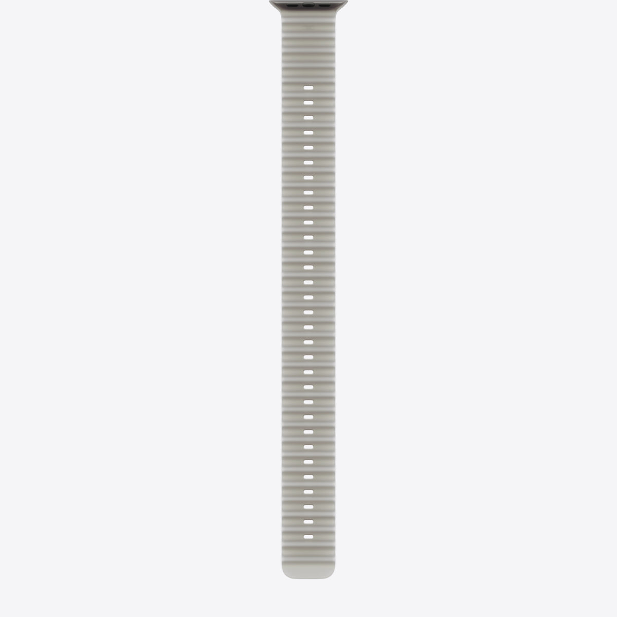 49mm Translucent Grey Ocean Band Extension Black Titanium