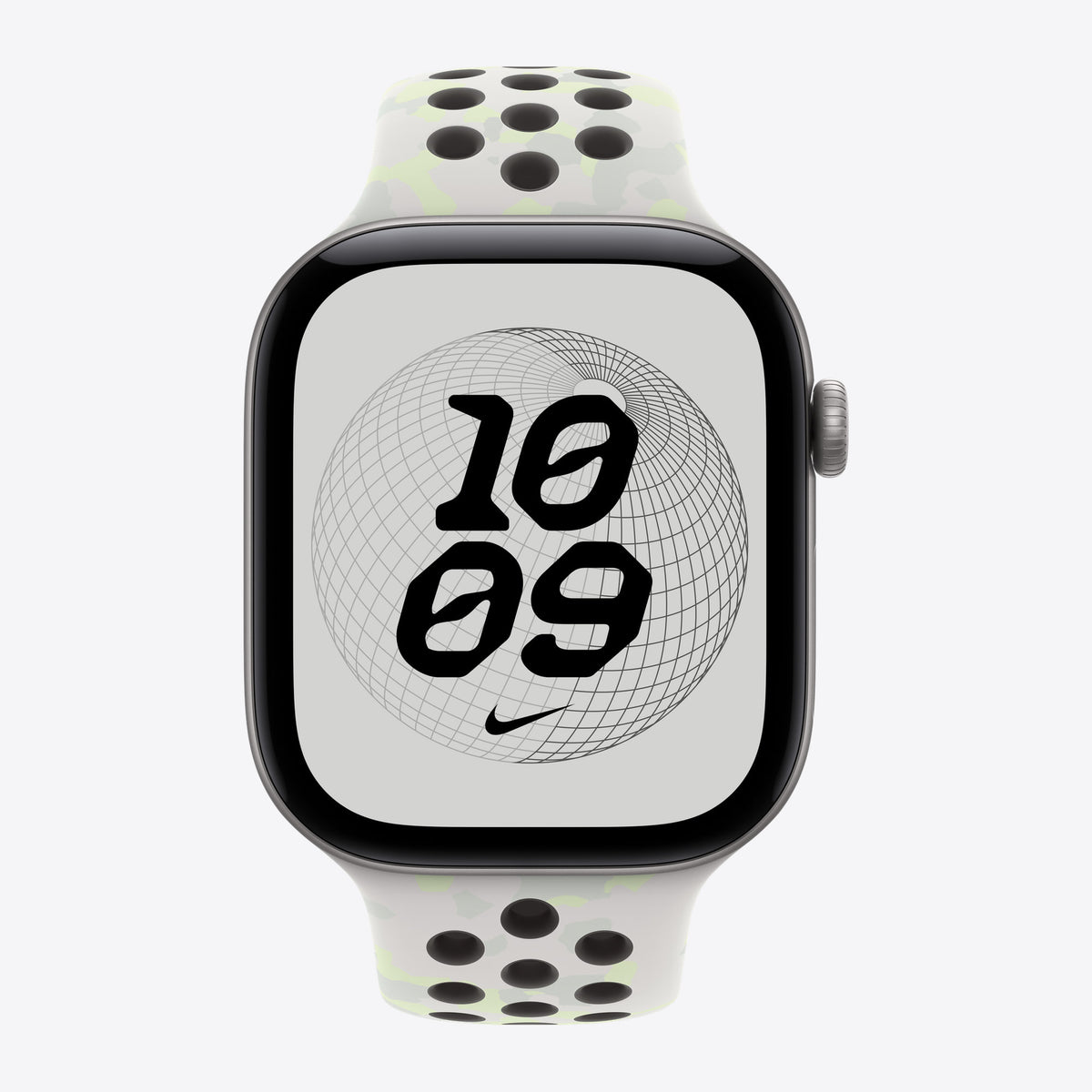 46 mm Nike Sportarmband Essential White – S/M – Ansicht 3
