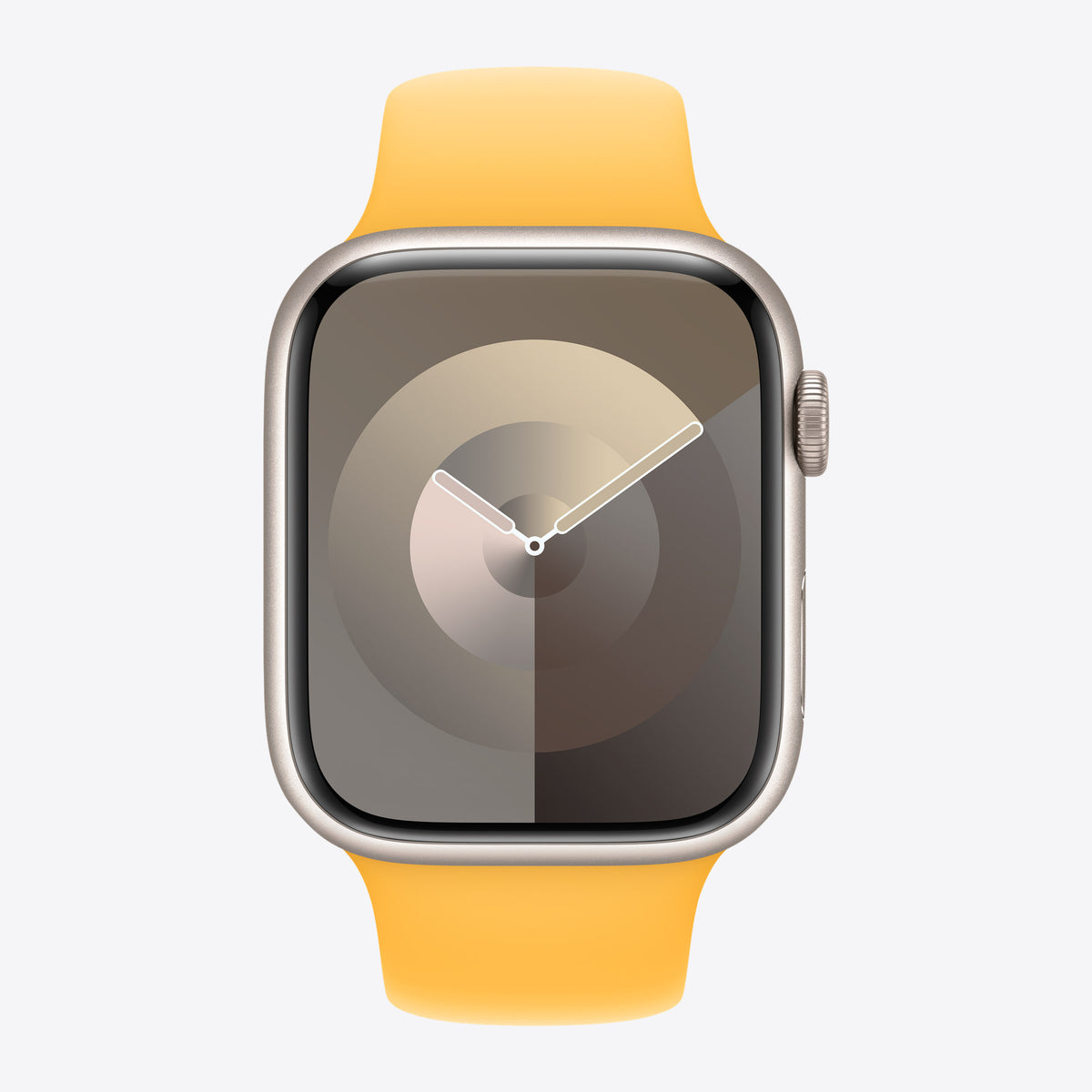 Armband für Smartwatch - 45 mm - M/L (für Handgelenke 160 - 210 mm) - Sunshine – Ansicht 3