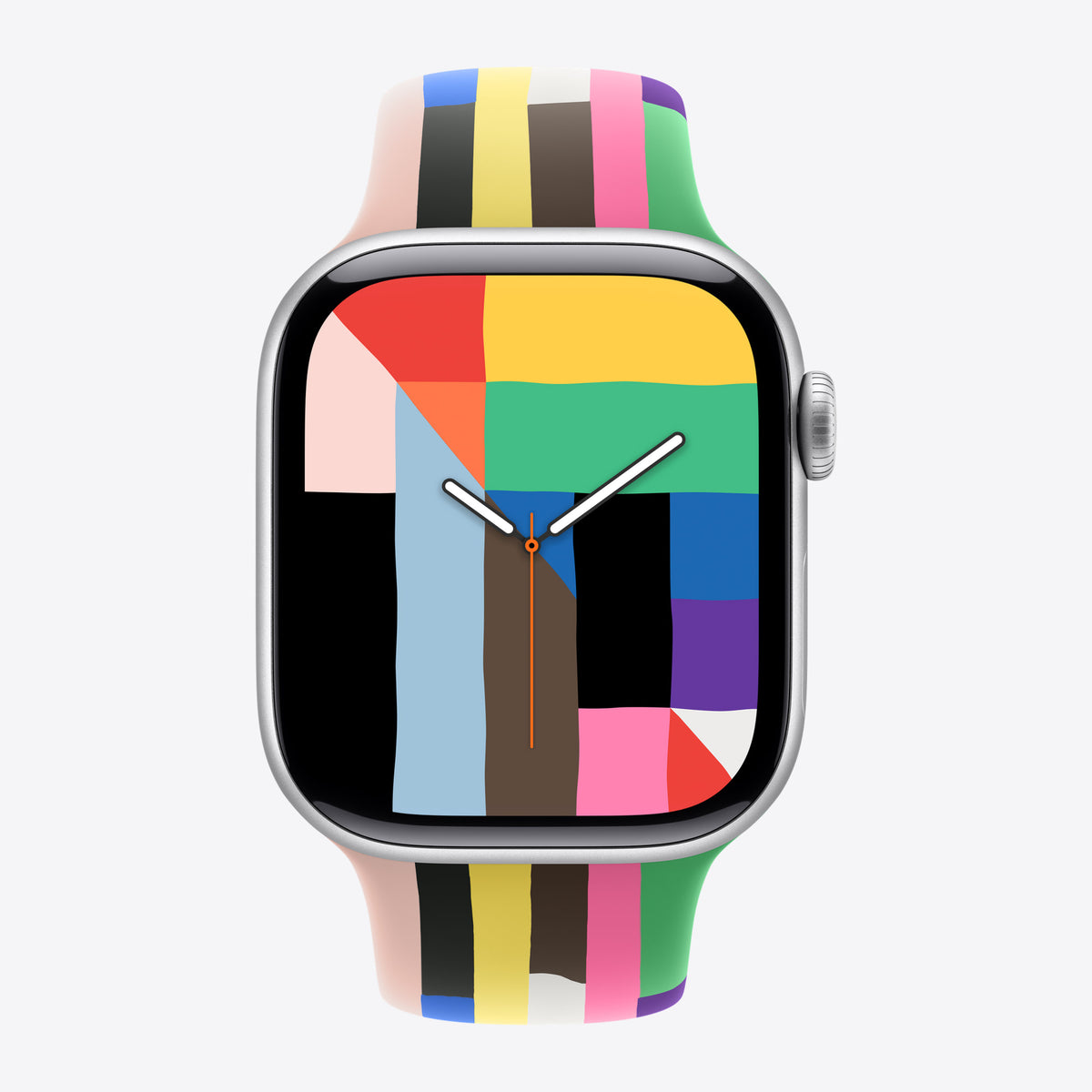 Pride Edition - Armband für Smartwatch - 42mm - Größe M/L - für Watch Hermès Series 7, Hermès Series 9, SE 3, Series 10, Series 11, Series 8, Series 9 – Ansicht 3