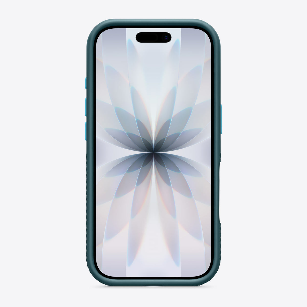 Beats iPhone 17 Rugged Case with MagSafe and Camera Control – Rocky Blue – Front view