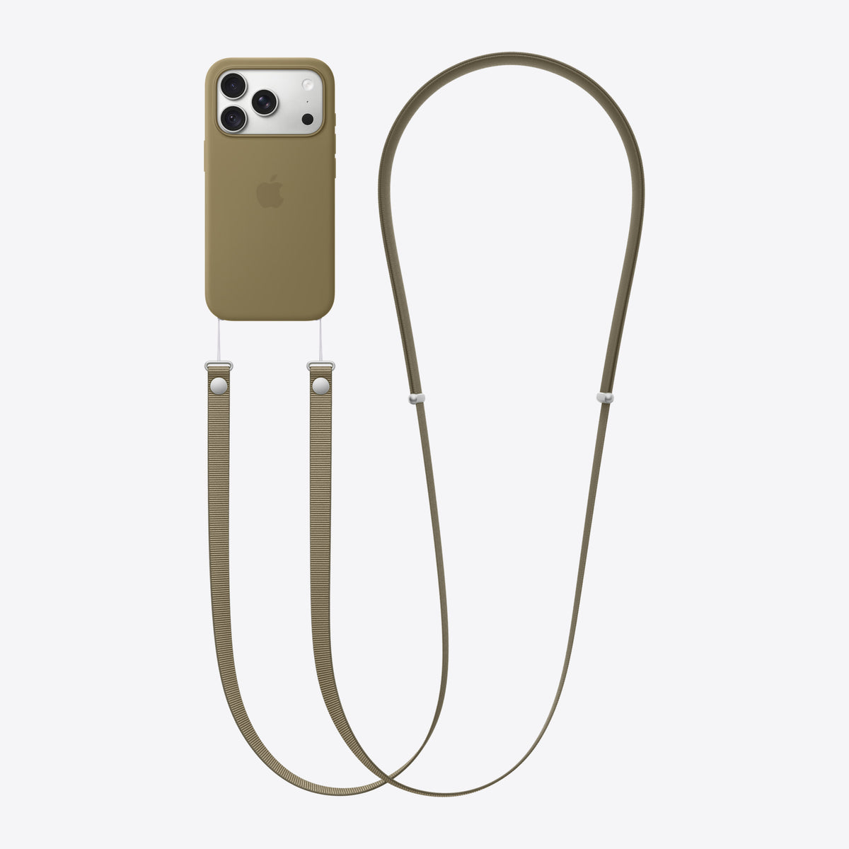 Crossbody Strap – Olive – View 2