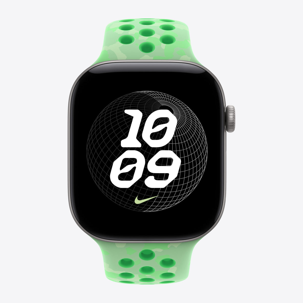 46 mm Nike Sportarmband Green Spark – S/M – Ansicht 3