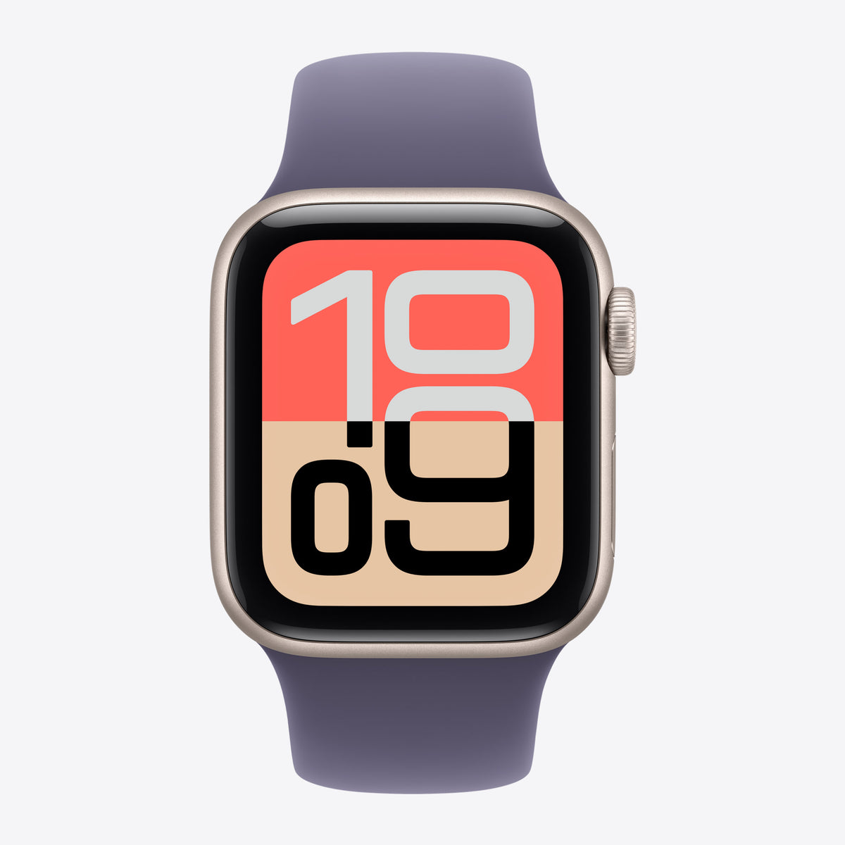 Armband für Smartwatch - 40mm - Größe M/L - lila Nebel - für Watch Hermès Series 7, Hermès Series 9, SE 3, Series 10, Series 11, Series 8, Series 9 – Ansicht 3