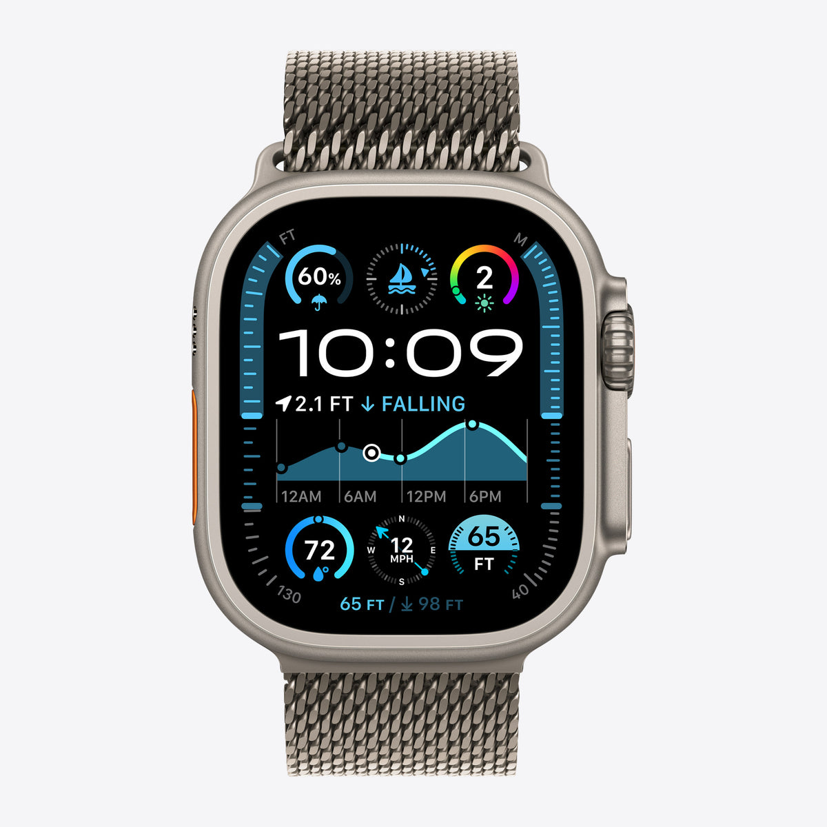 Loop für Smartwatch - 49 mm - Größe S - Natural – Ansicht 3