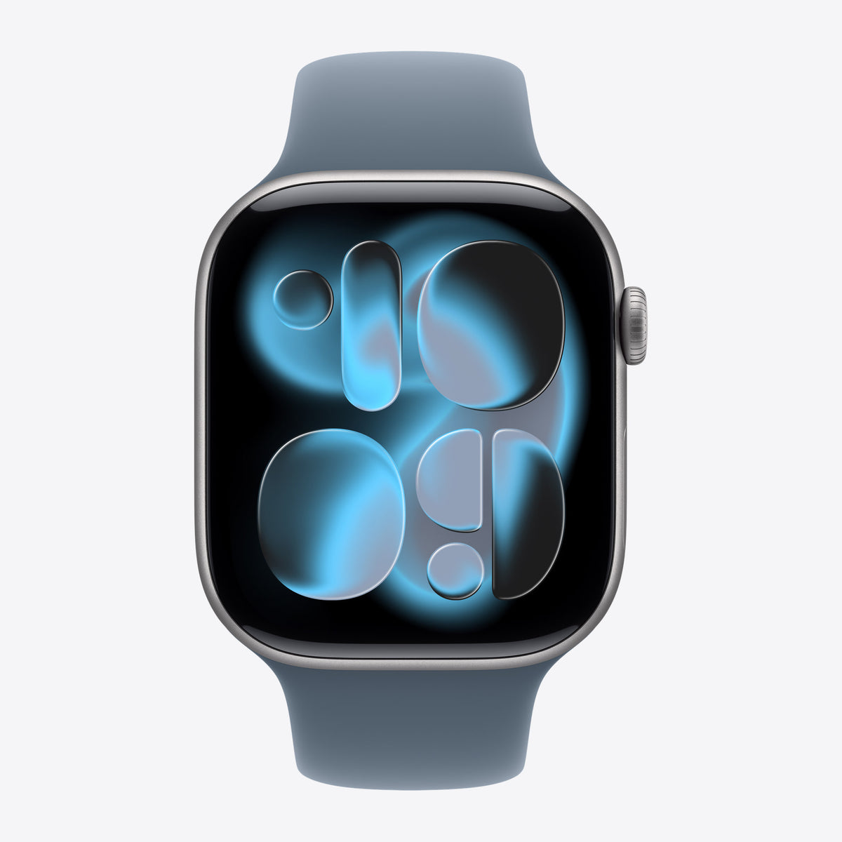 Armband für Smartwatch - 46mm - M/L (für Handgelenke 160 - 210 mm) - Ankerblau - für Watch Hermès Series 9, SE 3, Series 10, Series 11, Series 8, Series 9, Ultra 2, Ultra 3 – Ansicht 3