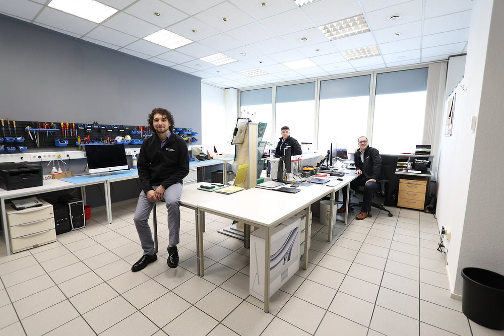 Das CompuMac Technikteam in unserer Werkstatt