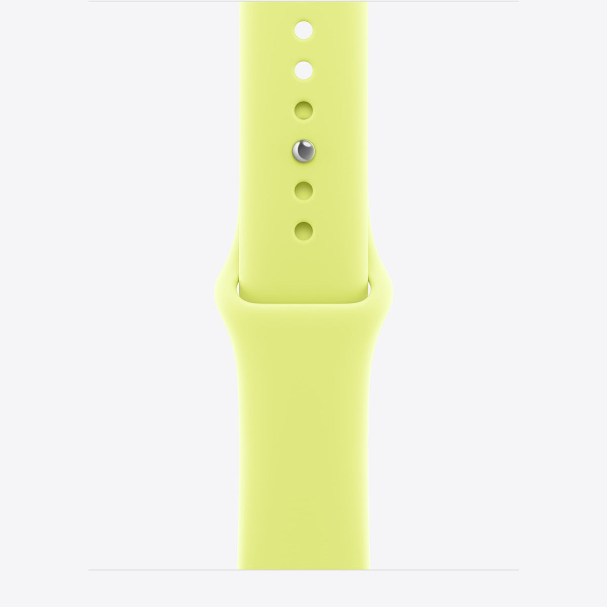 Armband für Smartwatch - 42mm - Größe S/M - Neongelb - für Watch Hermès Series 7, Hermès Series 9, SE 3, Series 10, Series 11, Series 8, Series 9
