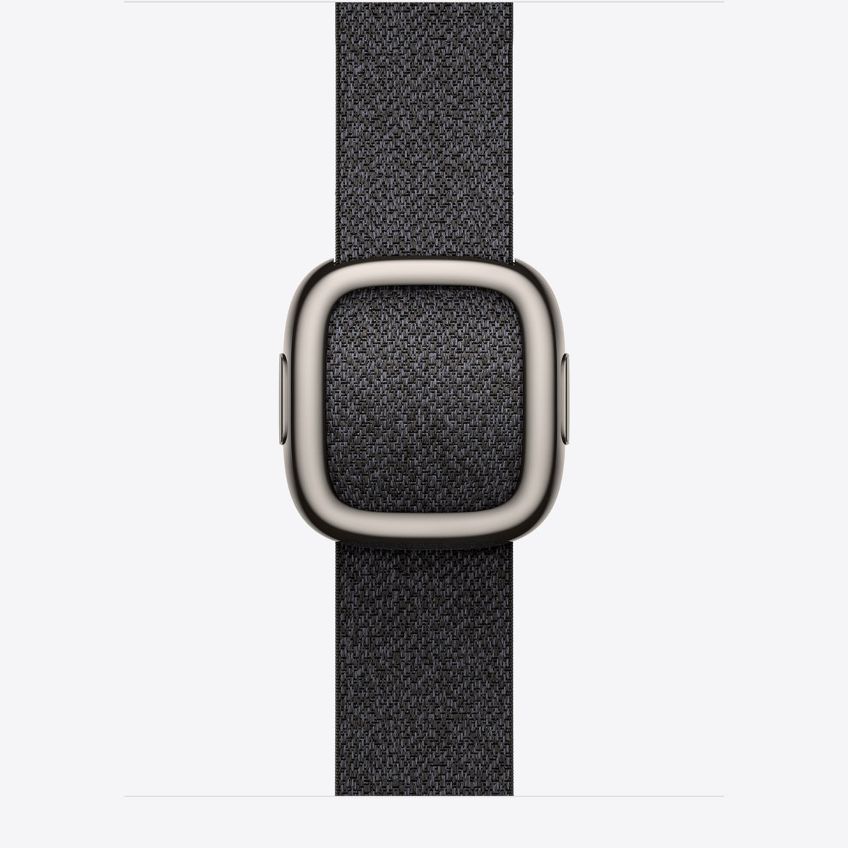 42 mm Armband mit Moderner Schließe Navyblau – Medium