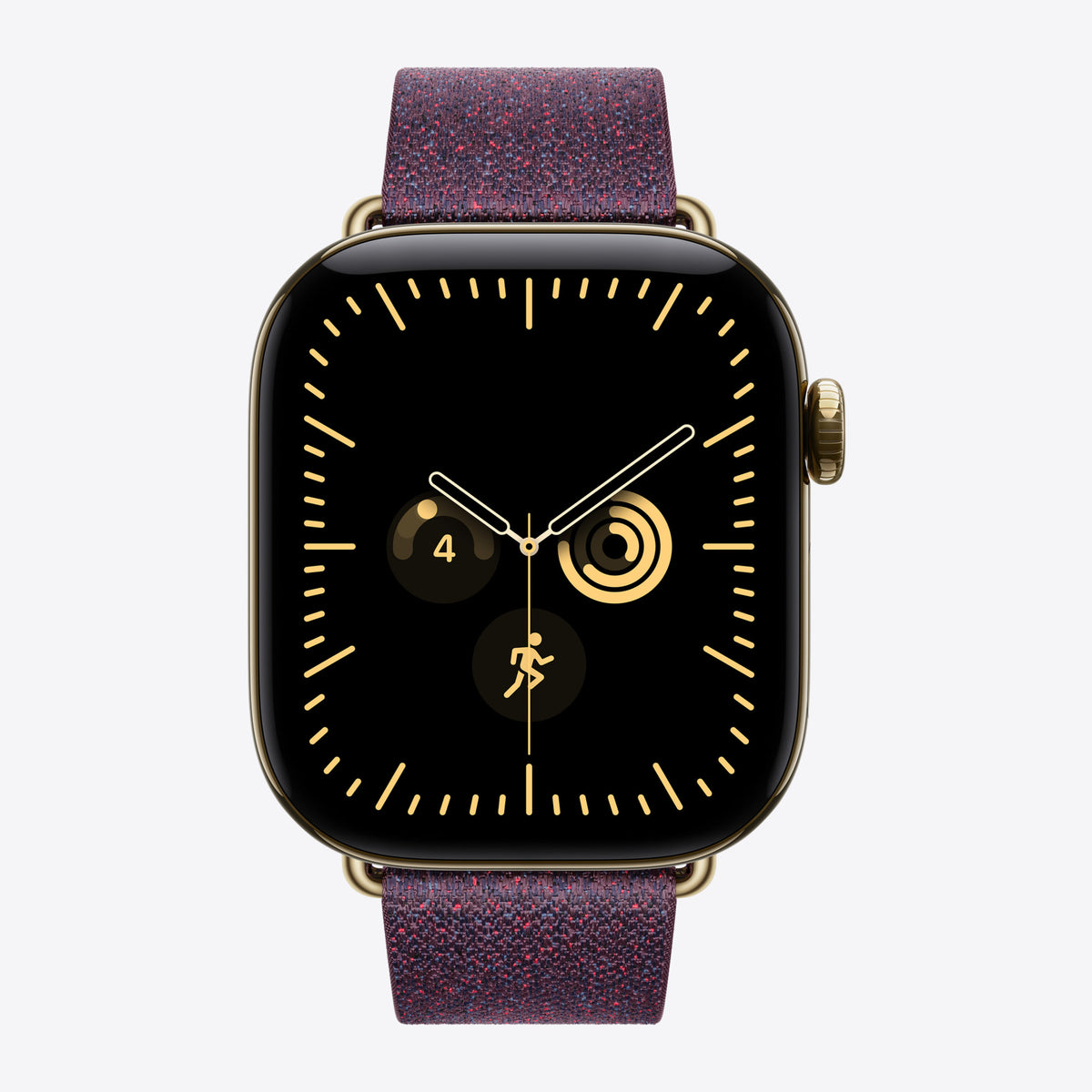42 mm Armband mit Moderner Schließe Mulberry – Small – Ansicht 3