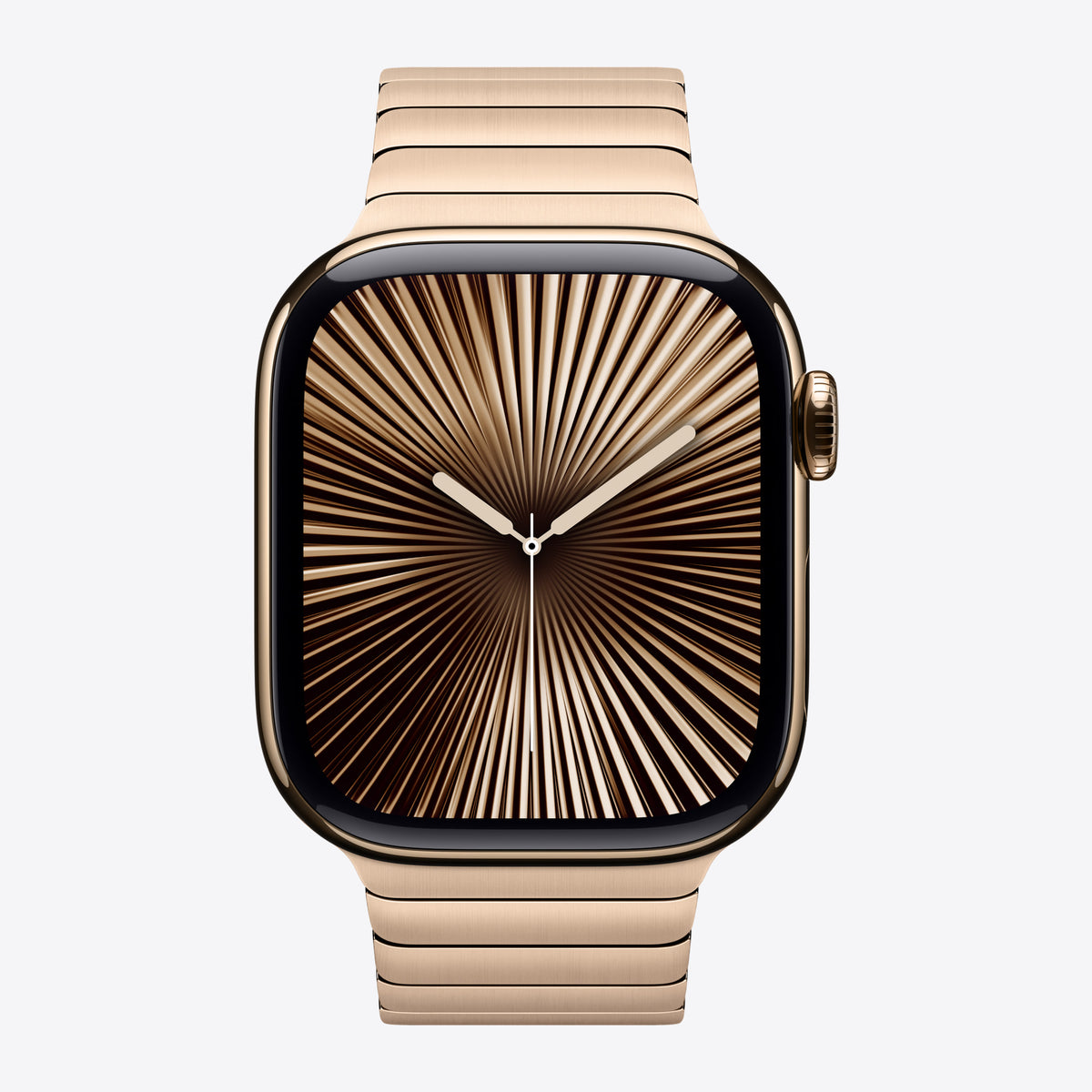 Uhrarmband für Smartwatch - 42mm - 135 - 195 mm - Gold – Ansicht 3