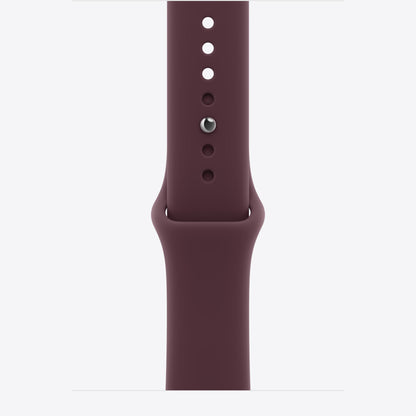 46 mm Sportarmband Burgunder – S/M