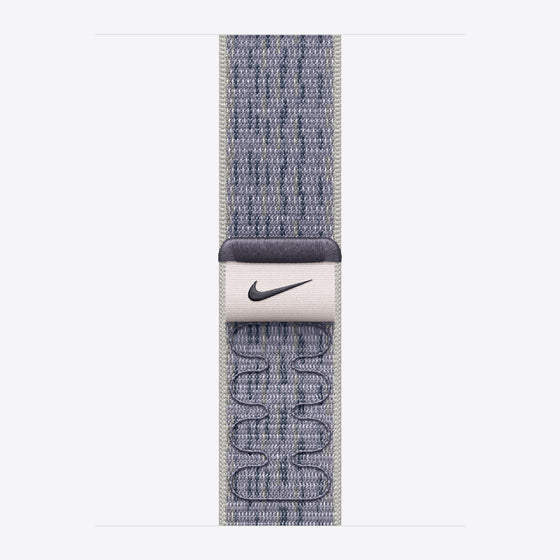 42MM GREY/BLUE NIKE SPORT LOOP