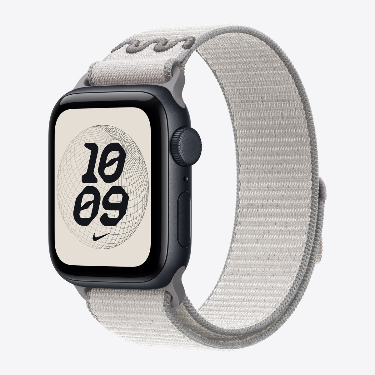 Apple Nike - Loop für Smartwatch - 40mm - 130 - 190 mm - verschleierter Grau - für Watch Hermès Series 7, Hermès Series 9, SE 3, Series 10, Series 11, Series 8, Series 9 – Ansicht 2