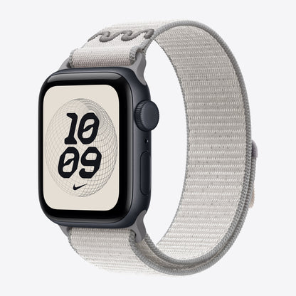 Apple Nike - Loop für Smartwatch - 40mm - 130 - 190 mm - verschleierter Grau - für Watch Hermès Series 7, Hermès Series 9, SE 3, Series 10, Series 11, Series 8, Series 9
