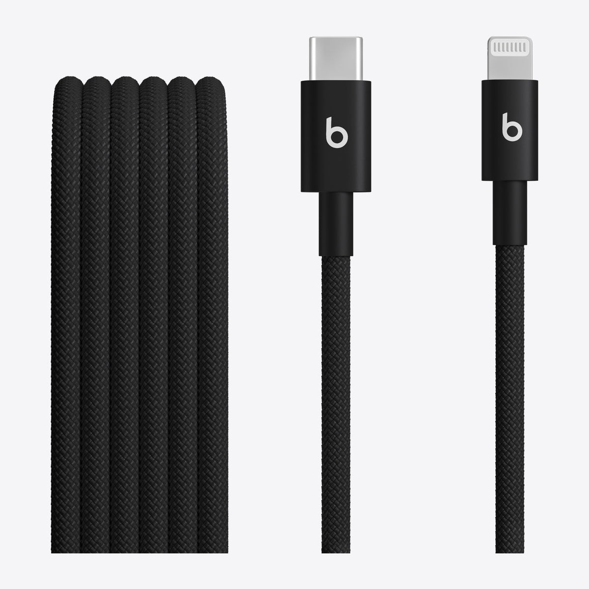 Beats USB-C to Lightning Woven Cable (1.5 m / 5 ft.) – Bolt Black