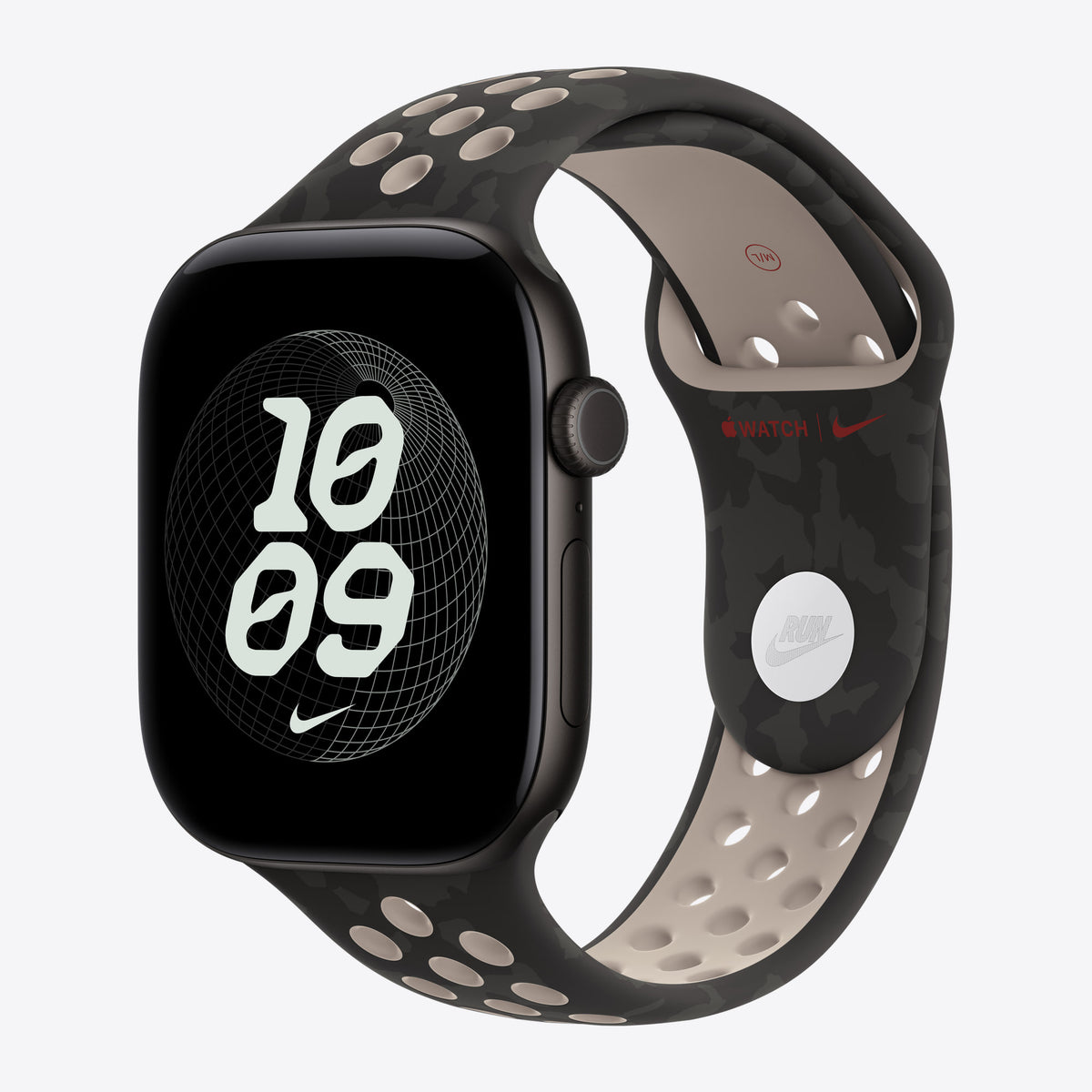 46 mm Nike Sportarmband After Dark Black – S/M – Ansicht 2