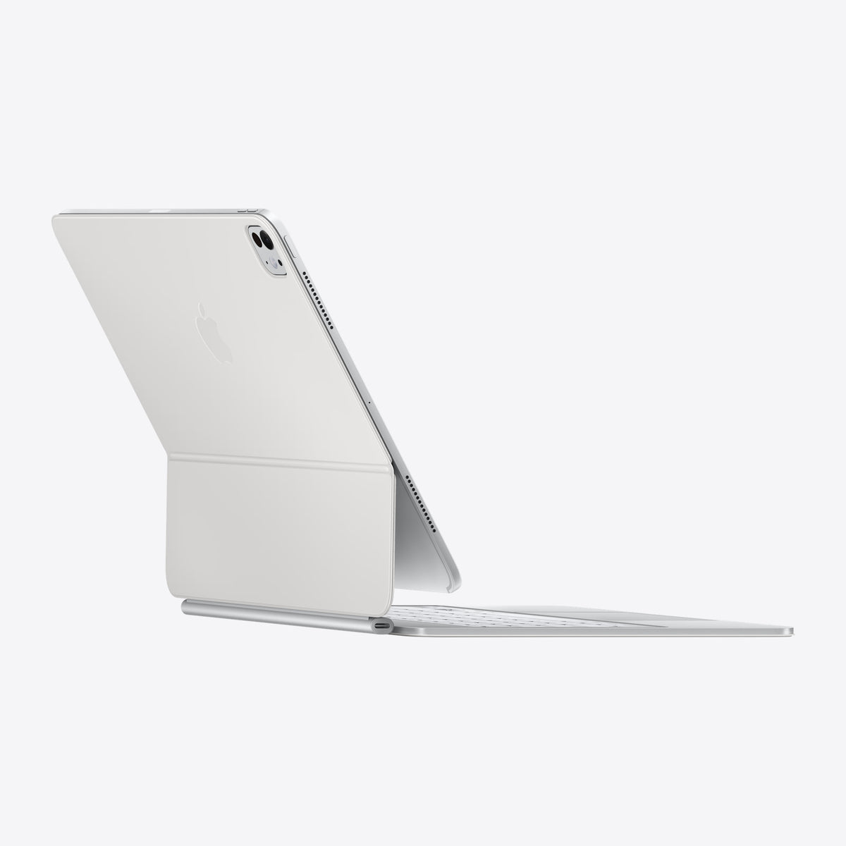 Magic Keyboard for iPad Pro 13-inch (M5) – German – White – Rear view