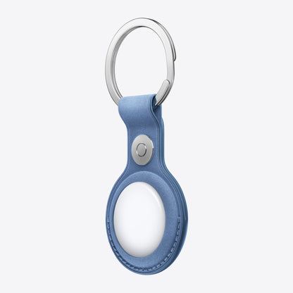 Tasche für Airtag - stainless steel, FineWoven - wildflower blue