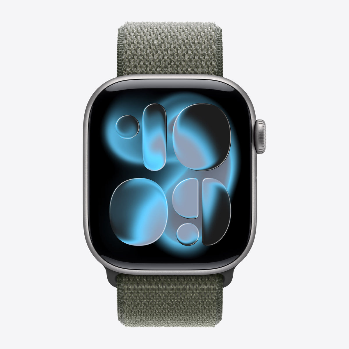 Loop für Smartwatch - 42mm - 130 - 200 mm - Wald - für Watch Hermès Series 7, Hermès Series 9, SE 3, Series 10, Series 11, Series 8, Series 9 – Ansicht 3
