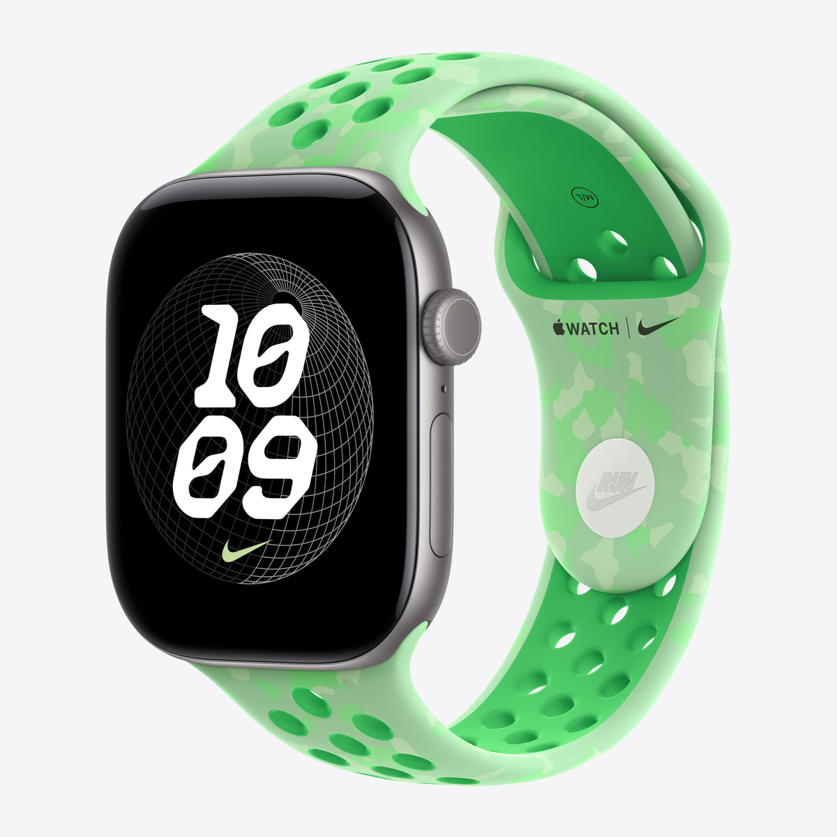 46 mm Nike Sportarmband Green Spark – S/M – Ansicht 2