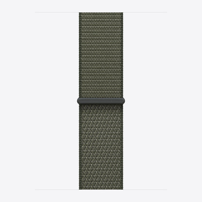 Loop für Smartwatch - 40mm - 130 - 200 mm - Wald - für Watch Hermès Series 7, Hermès Series 9, SE 3, Series 10, Series 11, Series 8, Series 9
