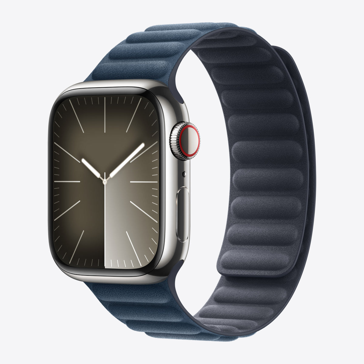 Uhrarmband für Smartwatch - 41 mm - Größe S/M - Pazifikblau – Ansicht 2