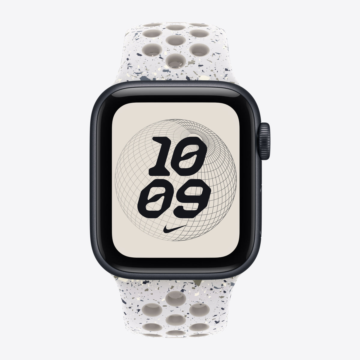 Apple Nike - Armband für Smartwatch - 40mm - Größe M/L - verschleierter Grau - für Watch Hermès Series 7, Hermès Series 9, SE 3, Series 10, Series 11, Series 8, Series 9 – Ansicht 3