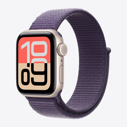Loop for Smartwatch - 40mm - 130 - 200mm - Violet Nebel - for Watch Hermès Series 7, Hermès Series 9, SE 3, Series 10, Series 11, Series 8, Series 9