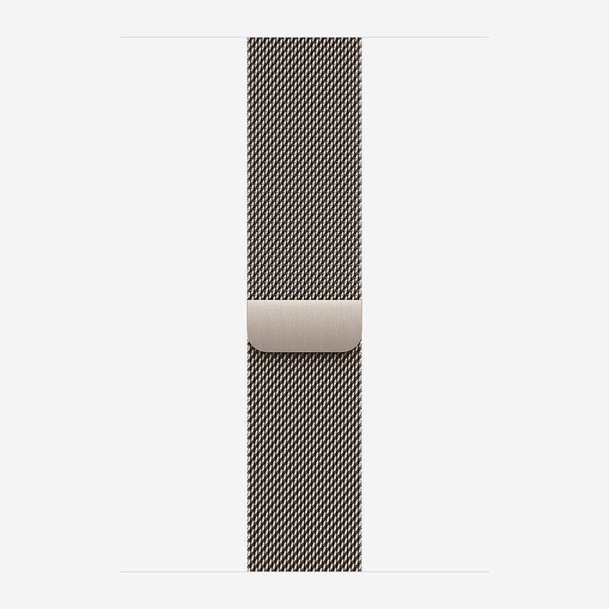 46 mm Milanaise Armband Natur – M/L
