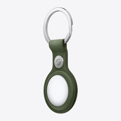 AirTag FineWoven Key Ring – Moss