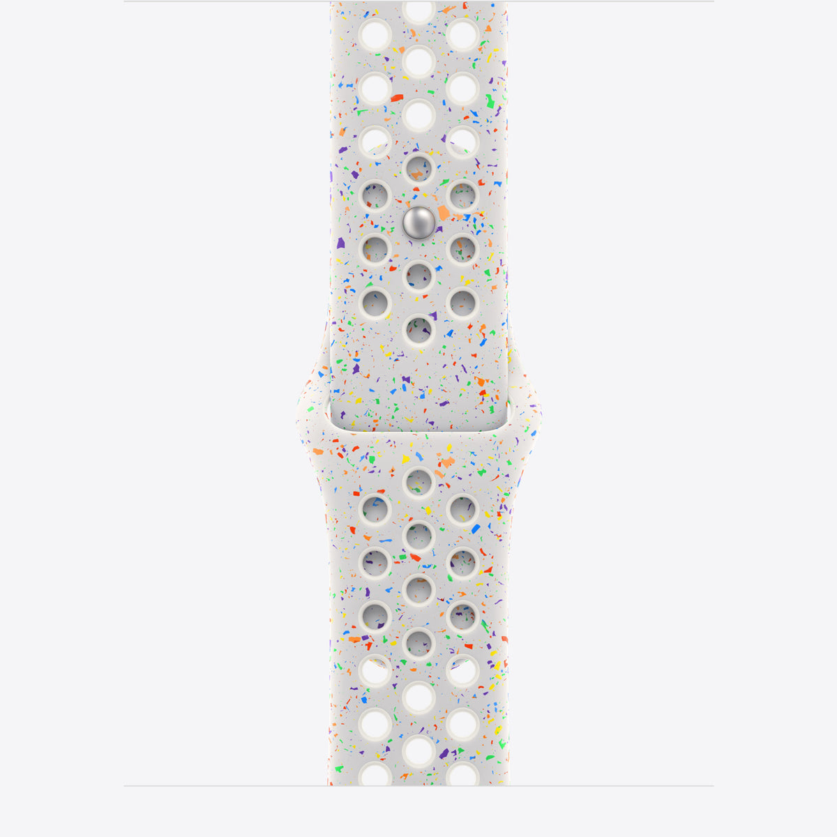 Apple Nike - Armband für Smartwatch - 42mm - Größe S/M - reines Platin
