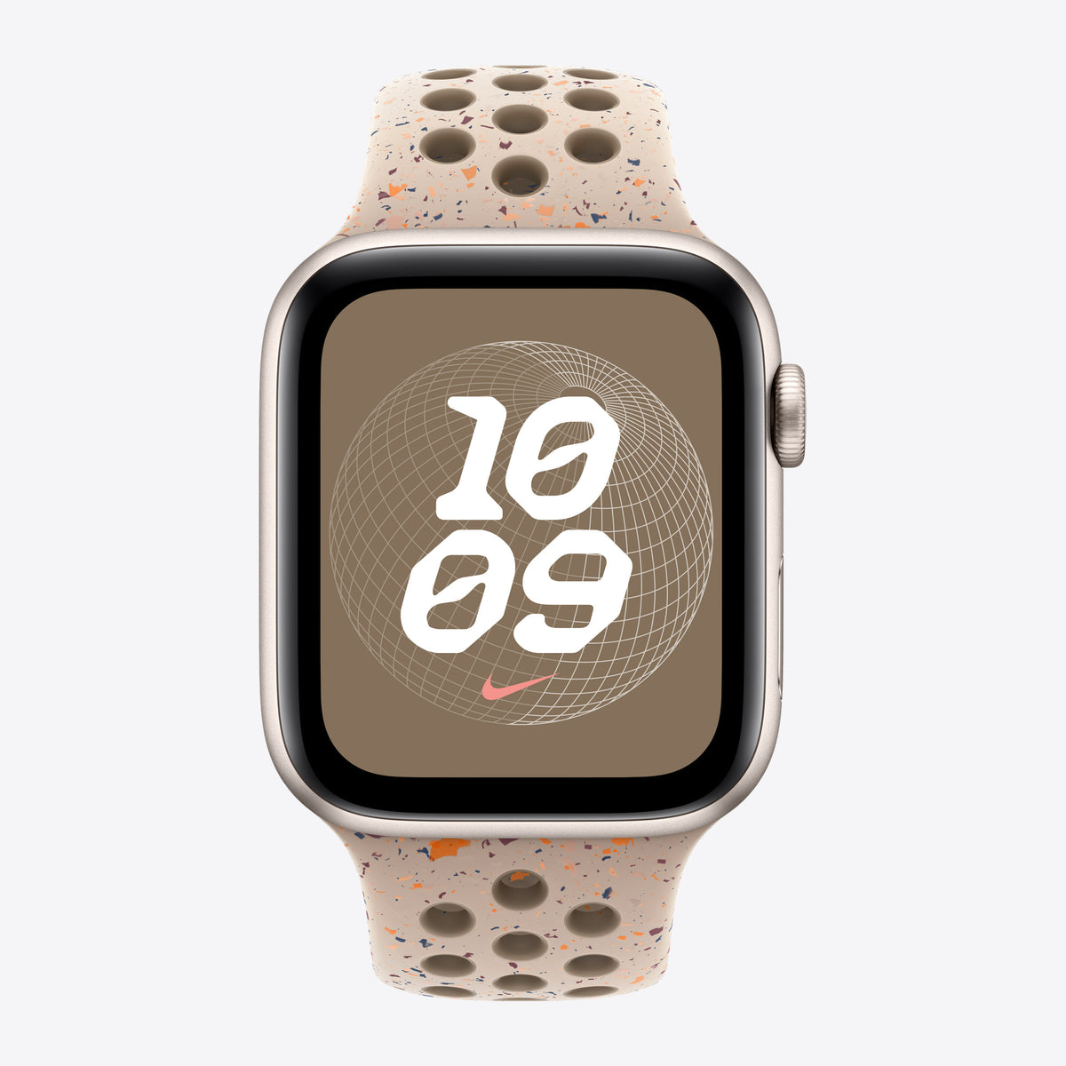 Apple Nike - Armband für Smartwatch - 46mm - M/L (für Handgelenke 160 - 210 mm) - Desert Stone – Ansicht 3