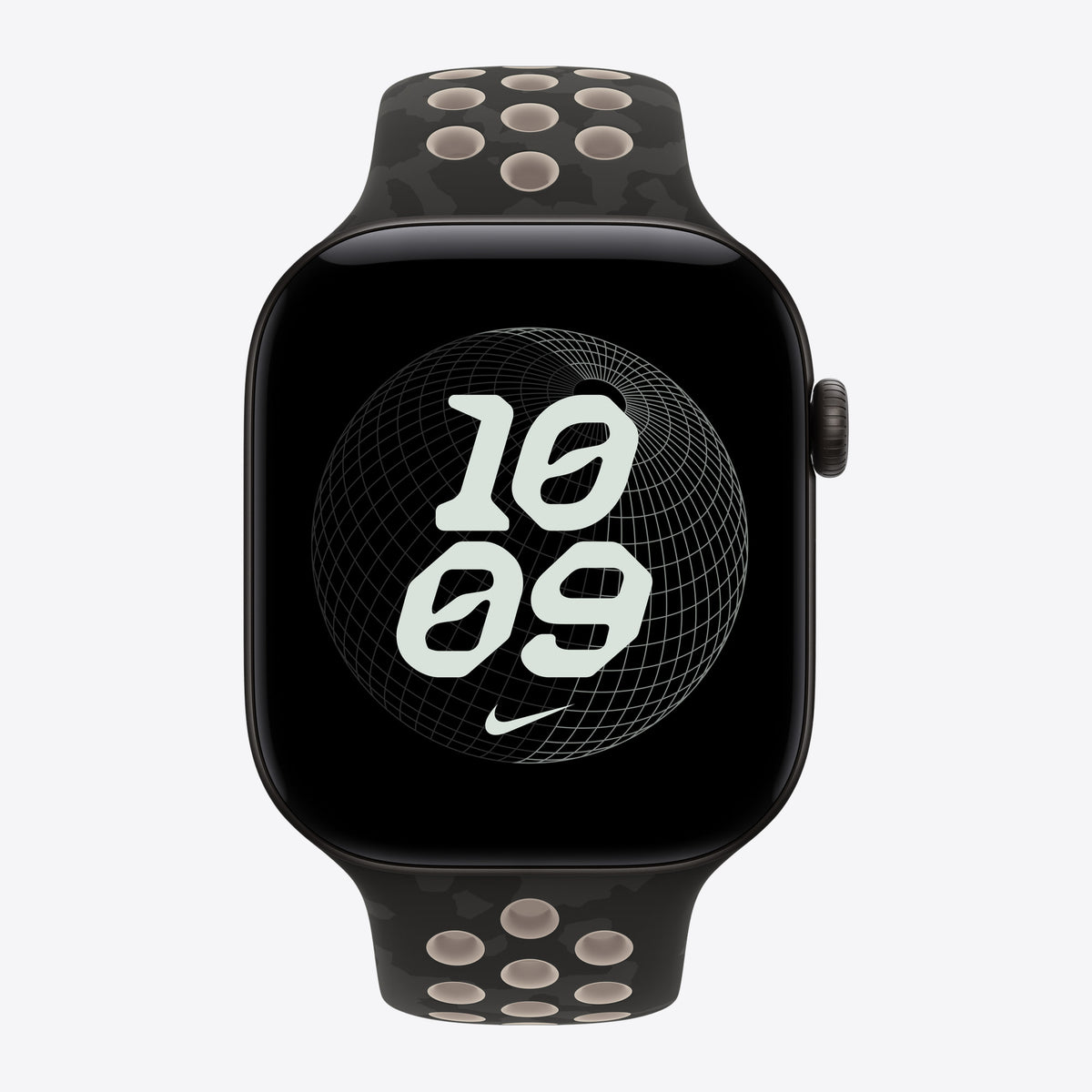 46 mm Nike Sportarmband After Dark Black – M/L – Ansicht 3