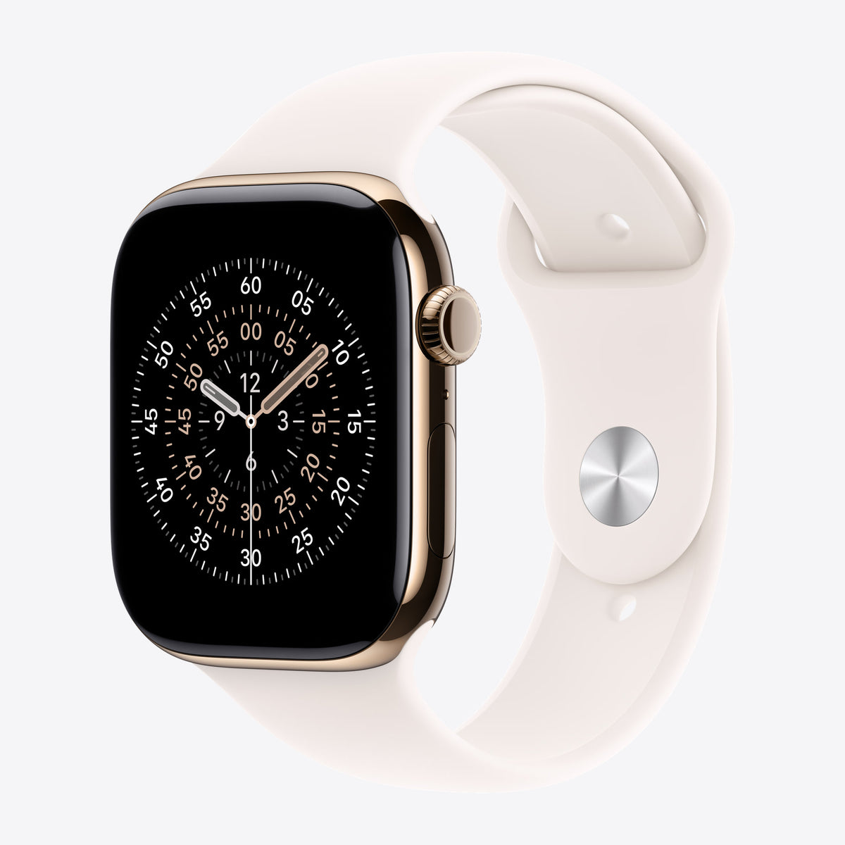 Uhrarmband für Smartwatch - 46mm - Größe S/M - leichter Rouge - für Watch Hermès Series 9, SE 3, Series 10, Series 11, Series 8, Series 9, Ultra 2, Ultra 3 – Ansicht 2