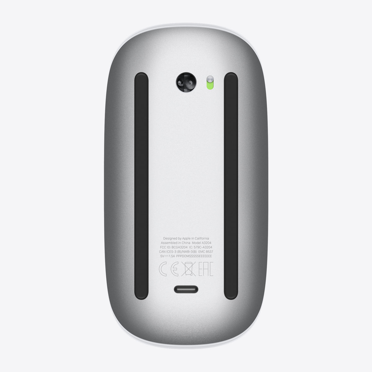 Magic Mouse (USB-C) – White Multi-Touch Surface – View 3
