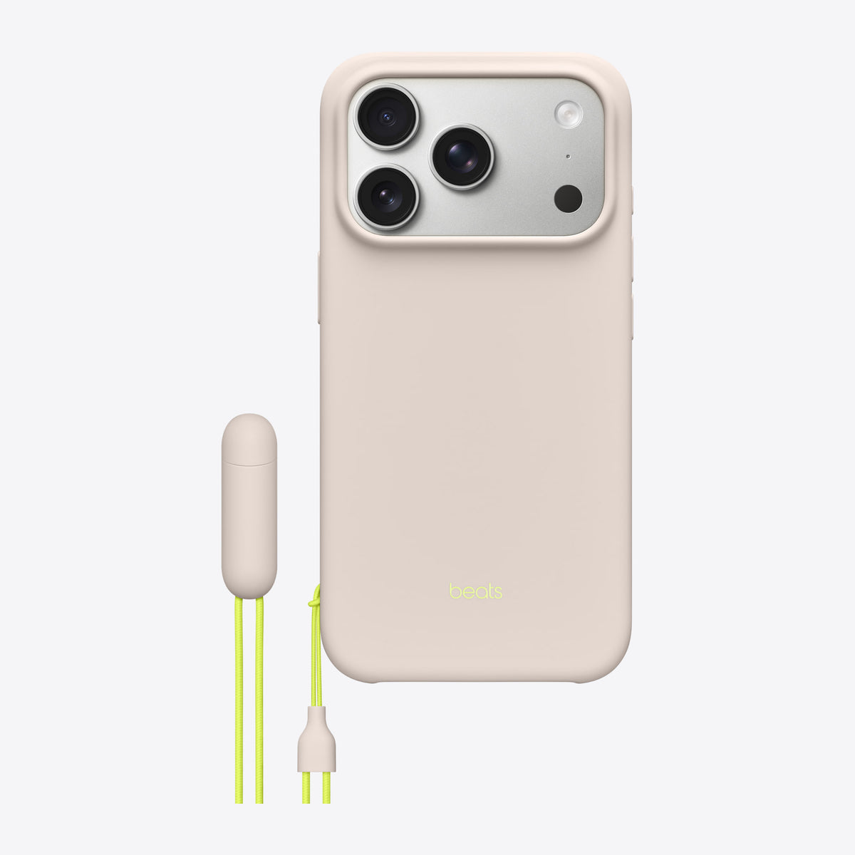Beats iPhone 17 Pro Kickstand Case with MagSafe and Camera Control – Lime Stone