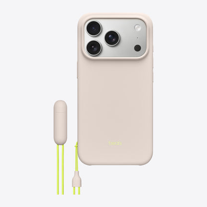 Beats iPhone 17 Pro Kickstand Case with MagSafe and Camera Control – Lime Stone
