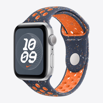 Apple Nike - Uhrarmband für Smartwatch - 46mm - Größe S/M - Blue Flame