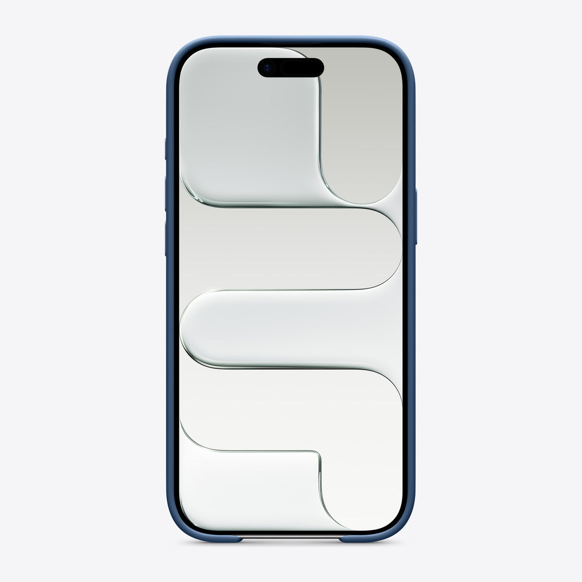 Beats iPhone Air Case with MagSafe and Camera Control — Bedrock Blue – Front view