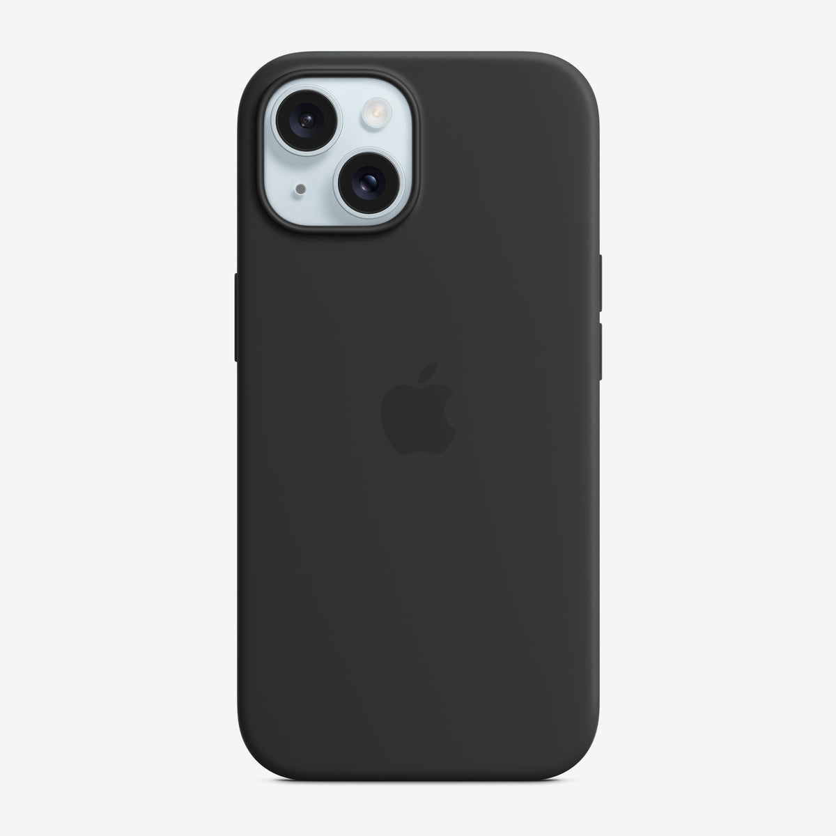 iPhone 15 Silicone Case with MagSafe – Black