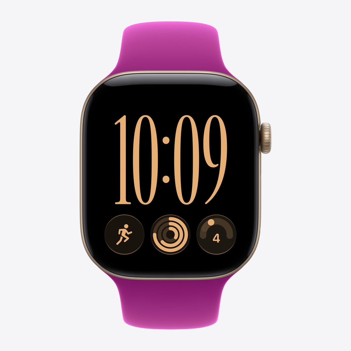 46 mm Sportarmband Magenta – S/M – Ansicht 3