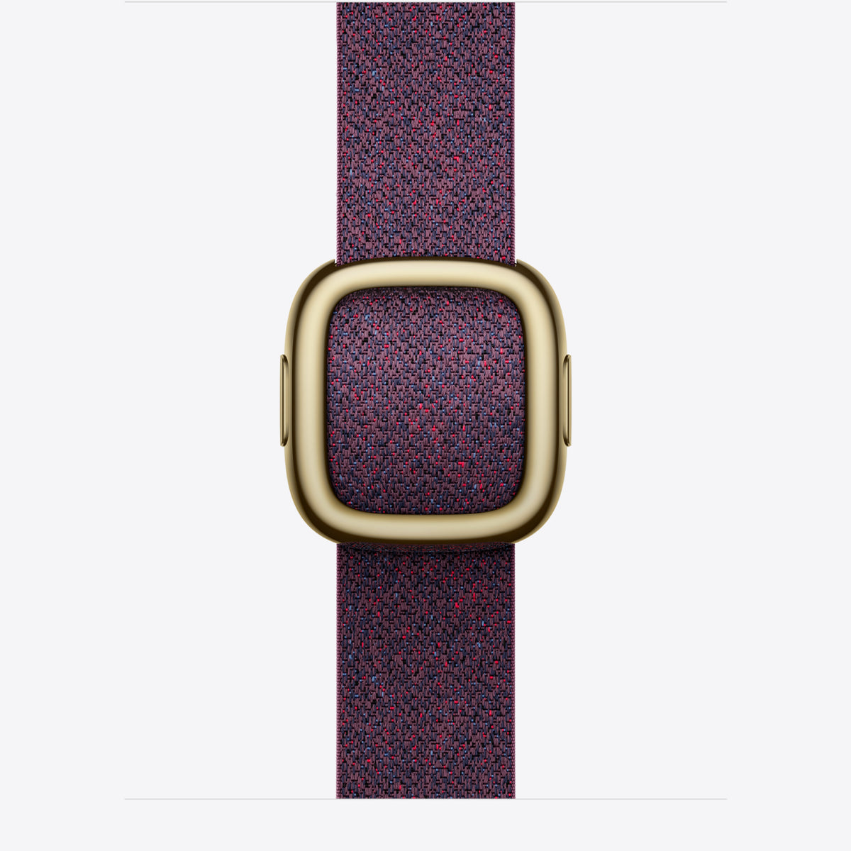 42 mm Armband mit Moderner Schließe Mulberry – Large