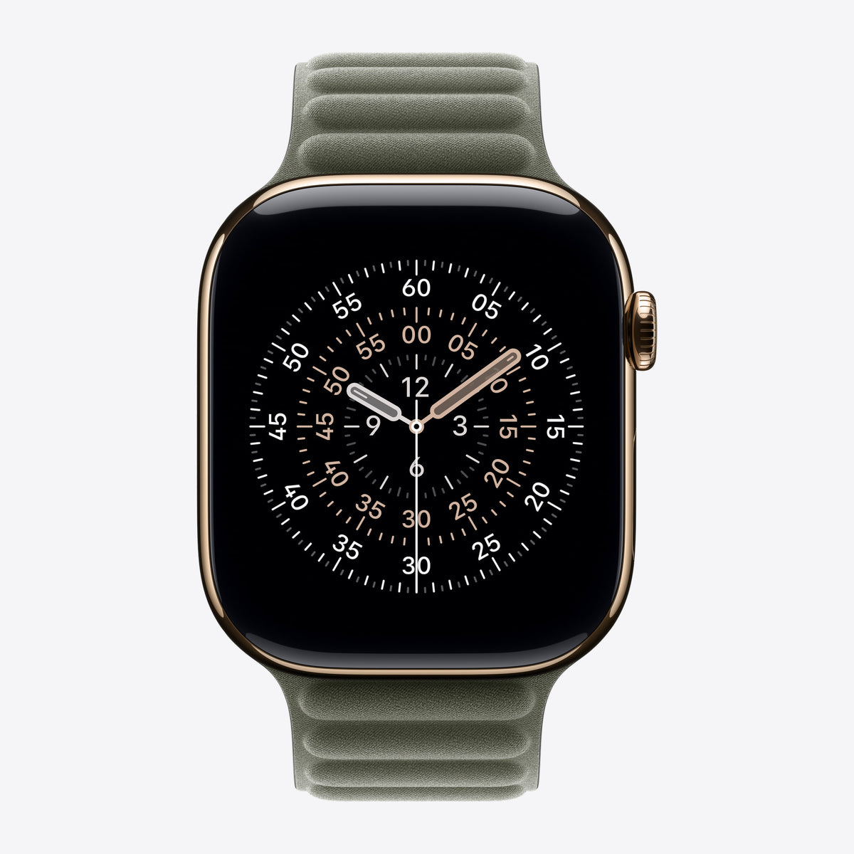 Uhrarmband für Smartwatch - 46mm - Größe S/M - Sage Gray - für Watch Hermès Series 9, SE 3, Series 10, Series 11, Series 8, Series 9, Ultra 2, Ultra 3 – Ansicht 3