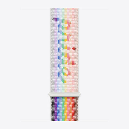 Pride Edition - Loop für Smartwatch - 41 mm - 130 - 200 mm - für Watch Hermès Series 7, Hermès Series 9, SE 3, Series 10, Series 11, Series 8, Series 9