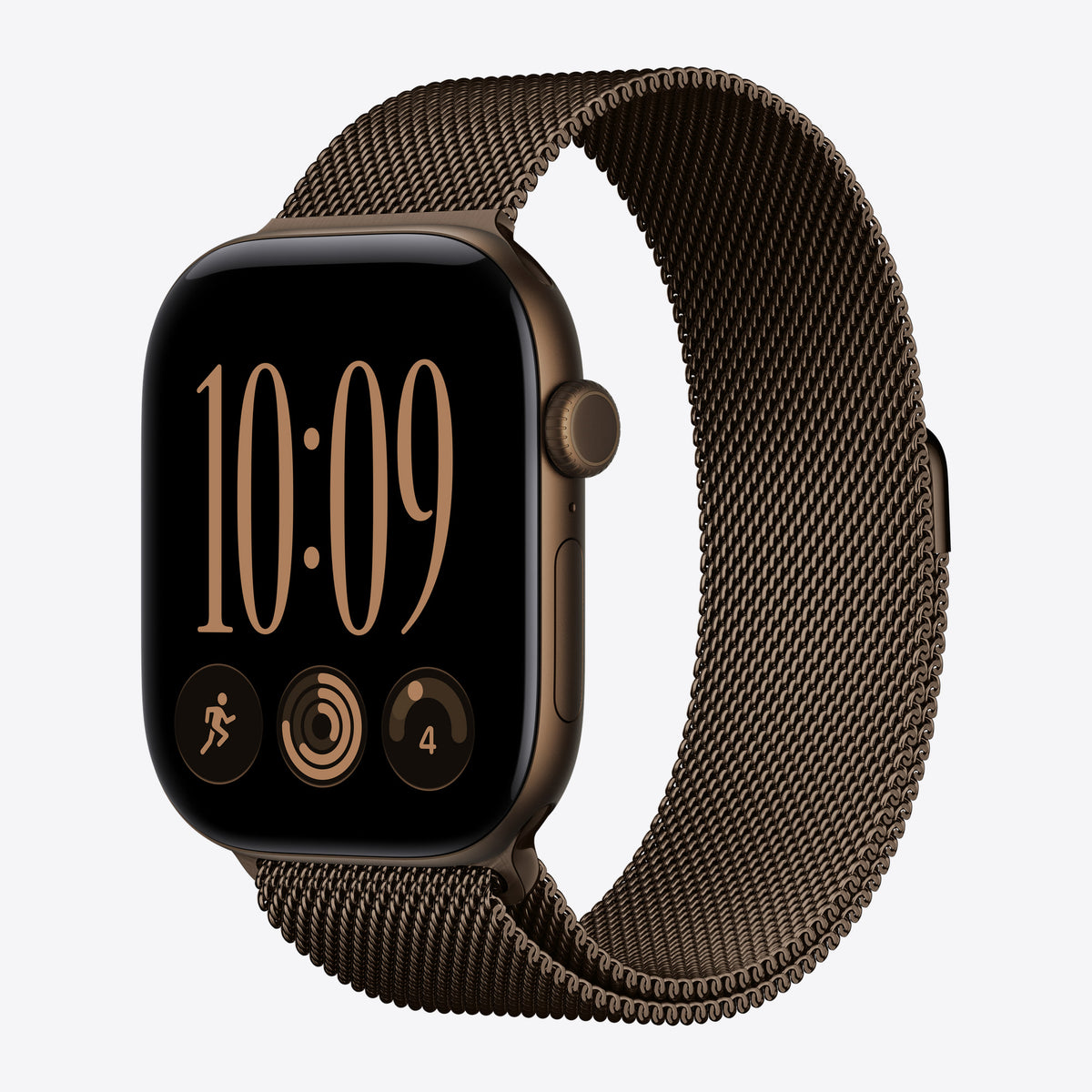 46mm Dark Bronze Milanese Loop - M/L – Ansicht 2