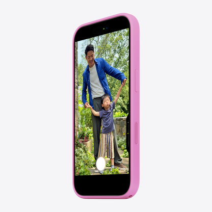 iPhone 17 Silicone Case with MagSafe – Electric Lavender
