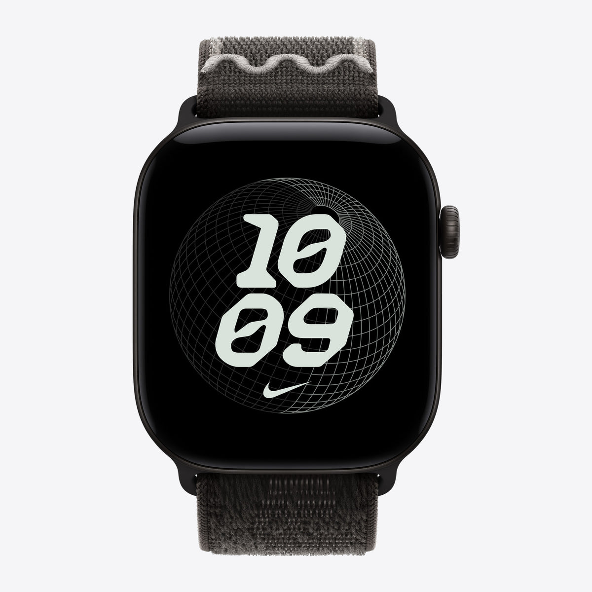 46 mm Nike Sport Loop After Dark Black – Detail